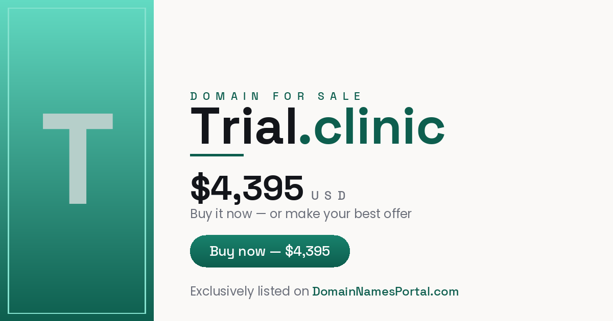 Trial.clinic share card