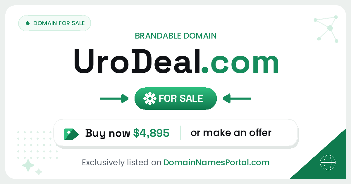 UroDeal.com share card