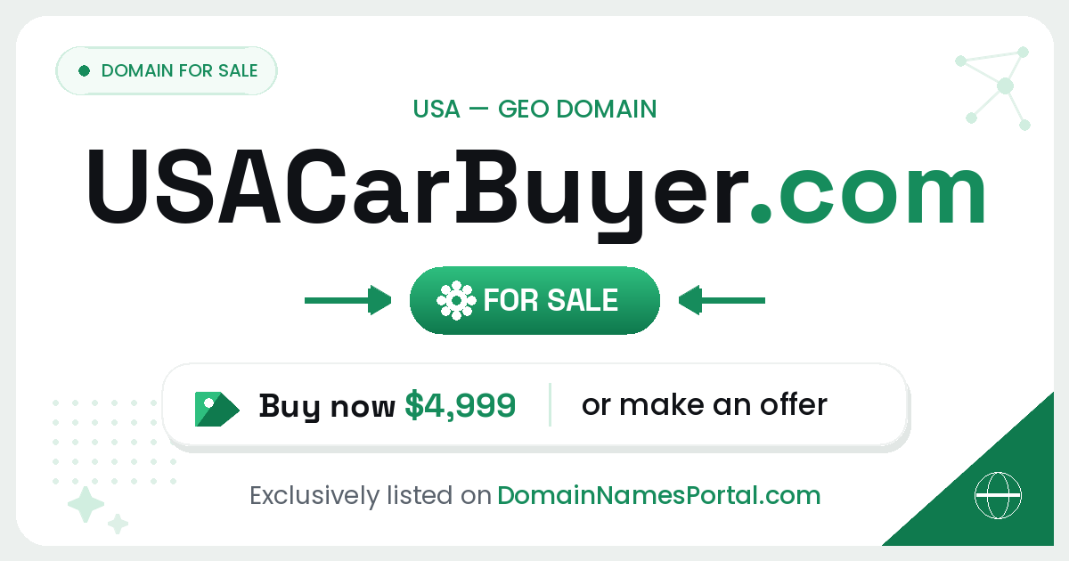 USACarBuyer.com share card