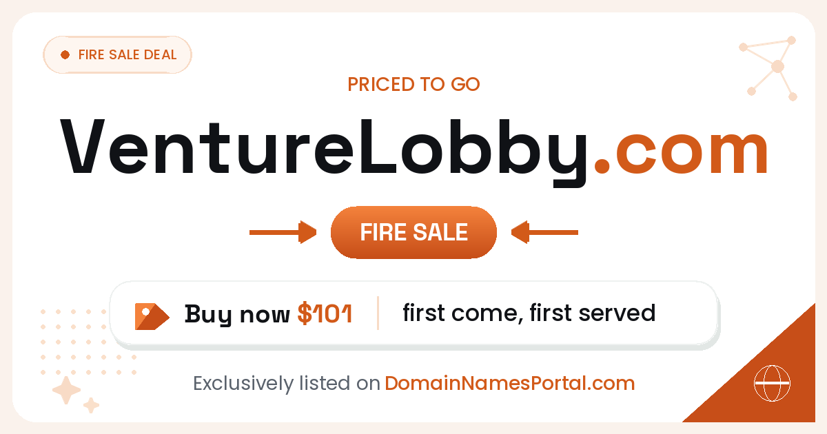 VentureLobby.com share card