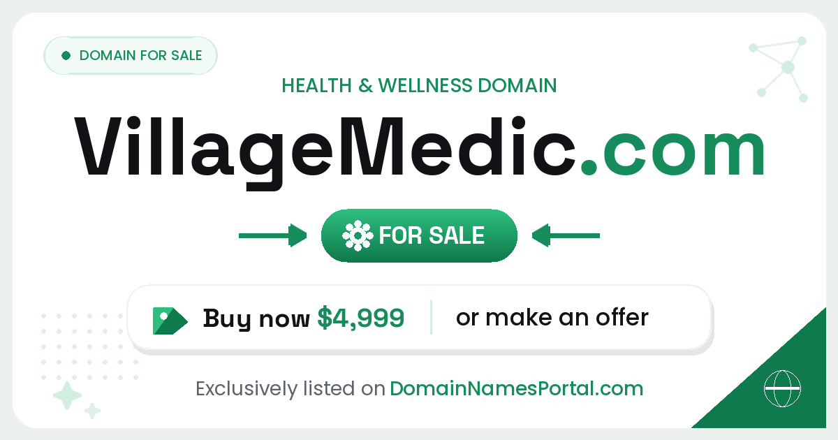 VillageMedic.com share card