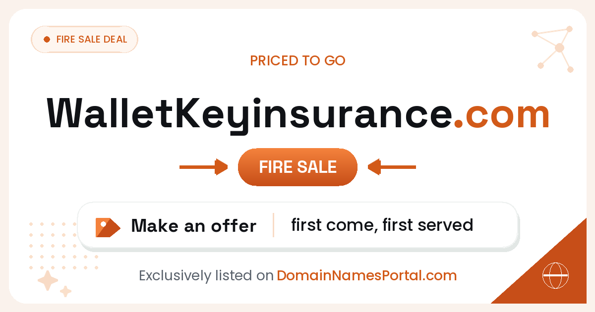 WalletKeyinsurance.com share card