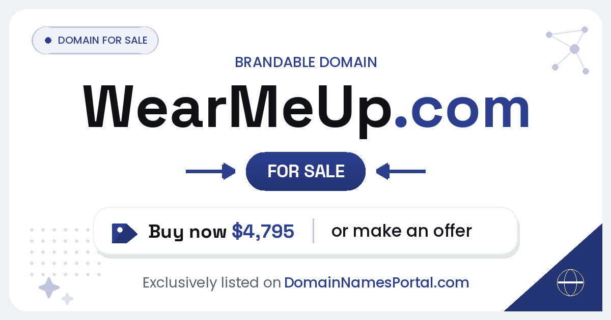 WearMeUp.com share card