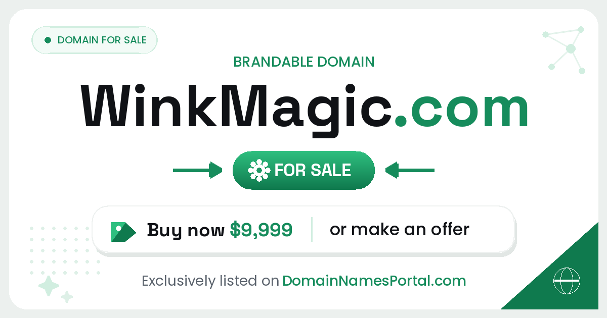 WinkMagic.com share card