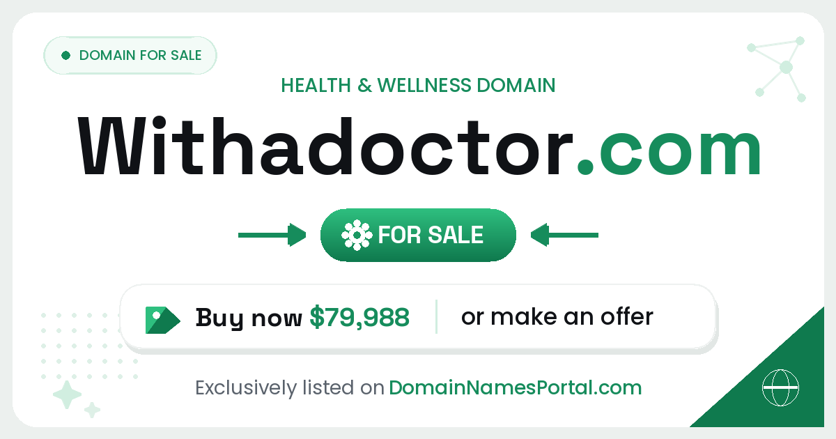 withadoctor.com share card