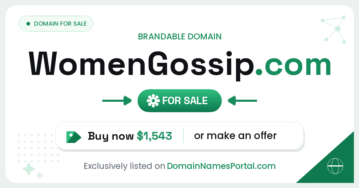 WomenGossip.com share card