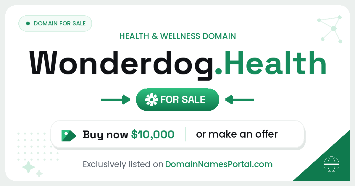 Wonderdog.Health share card