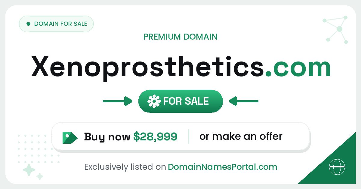 xenoprosthetics.com share card