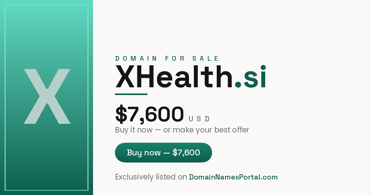XHealth.si share card