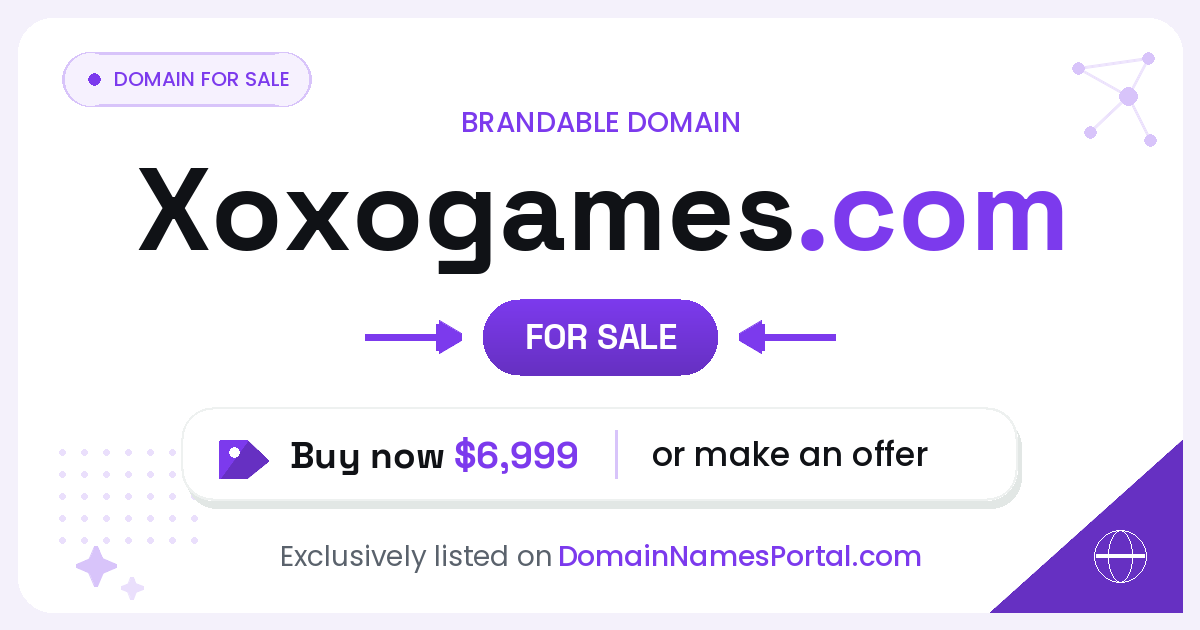 xoxogames.com share card